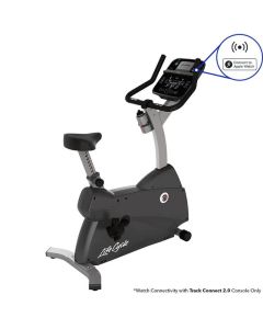 C1 Track Connect Bicicleta Vertical (Bluetooth y Aplicaciones Interactivas) + Consola Track Connect 2.0